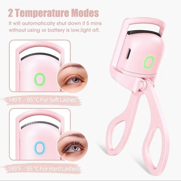 Heated Eyelash Curlers,Rechargeable Electric Eyelash Curler - Picture 2 of 4